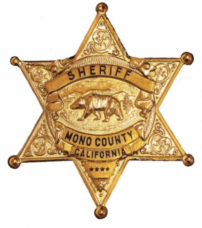 Mono County Sheriff Badge image
